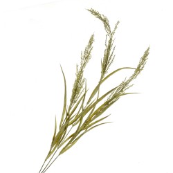 Artifcial Wheat Spray - Green (78cm long, 3 heads)