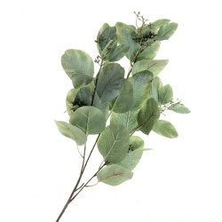 84cm Populus Eucalyptus Spray - Green (84cm long)