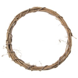 Grapevine Wreath - Brown (40cm diameter)