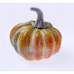 Mini Rumbo Pumpkin - Orange/Green (11cm x 13cm)