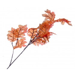 Oak Leaf Spray - Orange (90cm long)