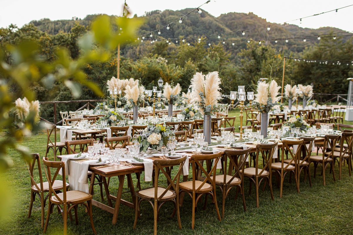 How to Use Pampas Grass in Wedding and Event Styling