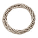30cm Thick Willow Wreath - Grey (30cm diameter)