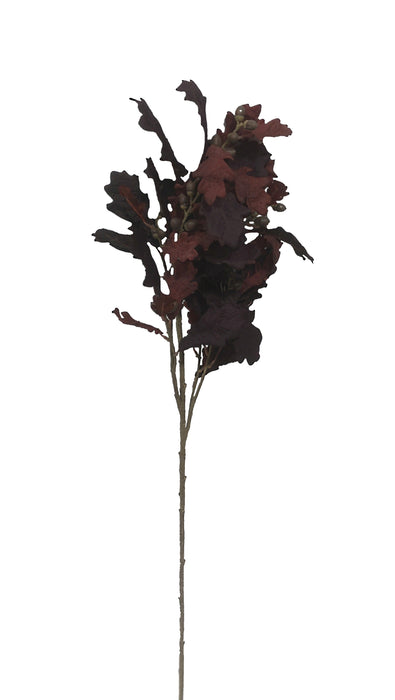 Oak Spray - Burgundy (104cm long)