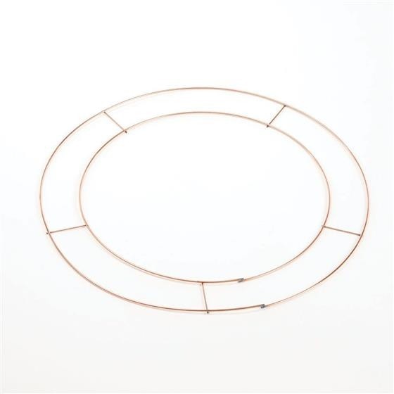 Flat Ring Wire Shapes 20cm(8'') x 20 x 5 (100)