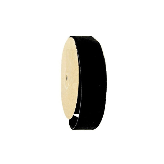 50mm Velvet Ribbon - Black (50mm x 10m)