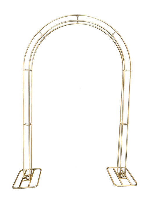 Wedding Arch - Gold (240cm tall by 175cm wide, flat pack)