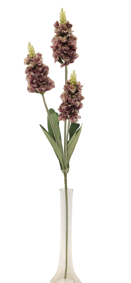 Artificial Blossom Spike - Mauve (65cm long)