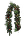 Apple and Cinnamon Garland - Green, Red & Brown (182cm long)