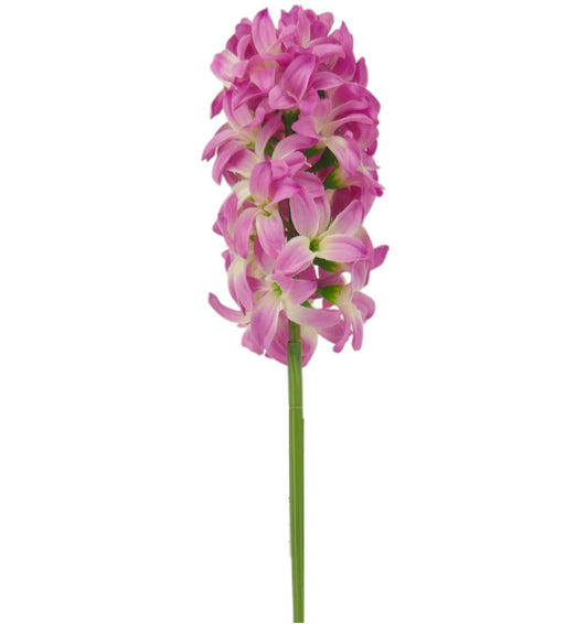 Artificial Hyacinth Bundle - Cerise (3 stems, 40cm long)