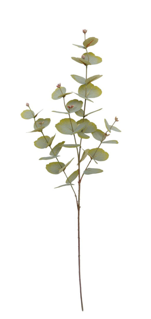 Artificial Spiral Eucalyptus Spray - Green (87cm long with 4 branches)