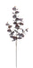 Artificial Spiral Eucalyptus Spray - Burgundy (87cm long with 4 branches)