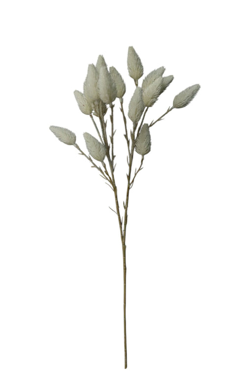 Artificial Tail Grass - White (70cm long, 15 heads)