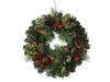 Apple and Cinnamon Wreath - Green, Red & Brown (60cm diameter)