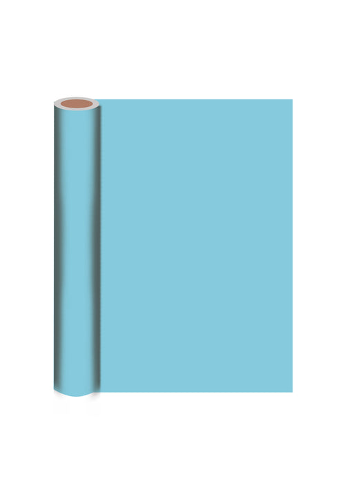 80cm x 80M Frosted Cellophane - Pastel Blue (35 micron)
