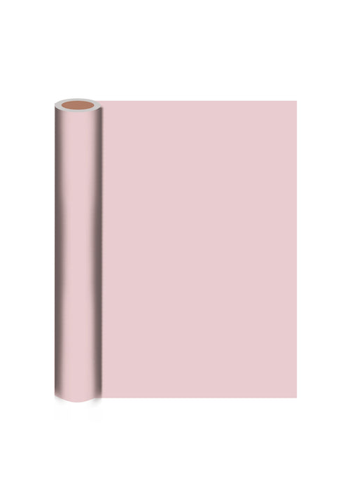 80cm x 80M Frosted Cellophane - Blush Pink (35 micron)