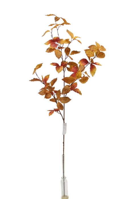Beech Leaf Spray - Orange/Brown (145cm long)