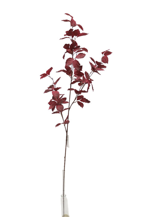 Beech Leaf Spray - Red (145cm long)