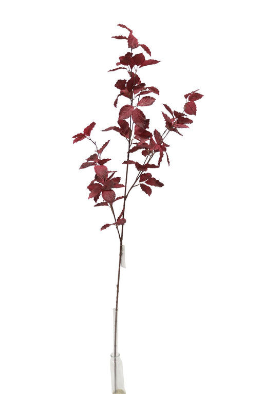 Beech Leaf Spray - Red (145cm long)