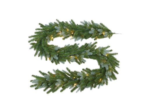 Blue Spruce Garland with LEDs - Green (368 tips, 275cm long)