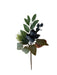Blueberry and Pinecone Pick -Blue & Green (25cm long)