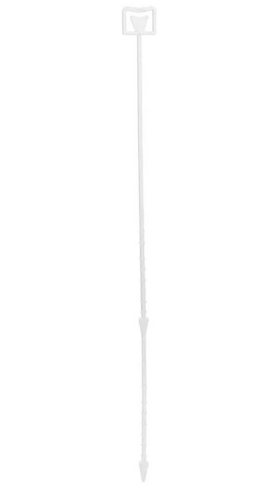 18" Cardettes - Clear (100 pieces per pack, 45cm long)