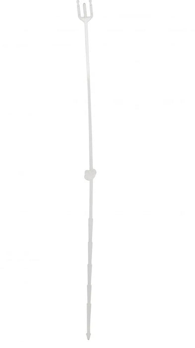 18" Cardettes - Clear (100 pieces per pack, 45cm long)