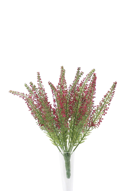 Christmas Heather Bush - Red/Green (26cm long, 18 stems)