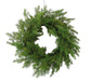 Artificial Cedar Wreath - Green (60cm diameter)