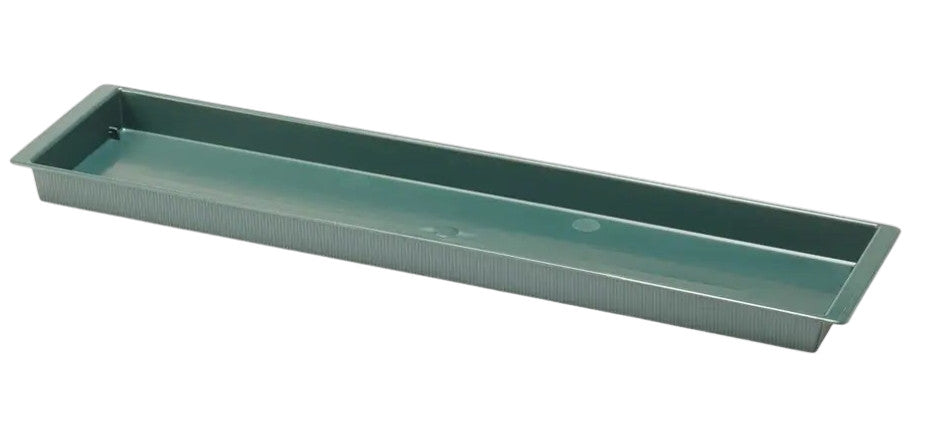Double Brick Tray - Green (H:2.5 x W:49 x D:12cm, 10 pieces per pack)