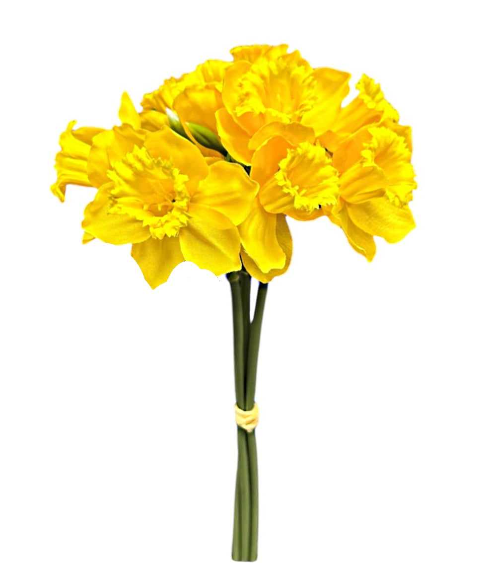 Daffodil Bunch - Yellow (9 heads, 39cm long)
