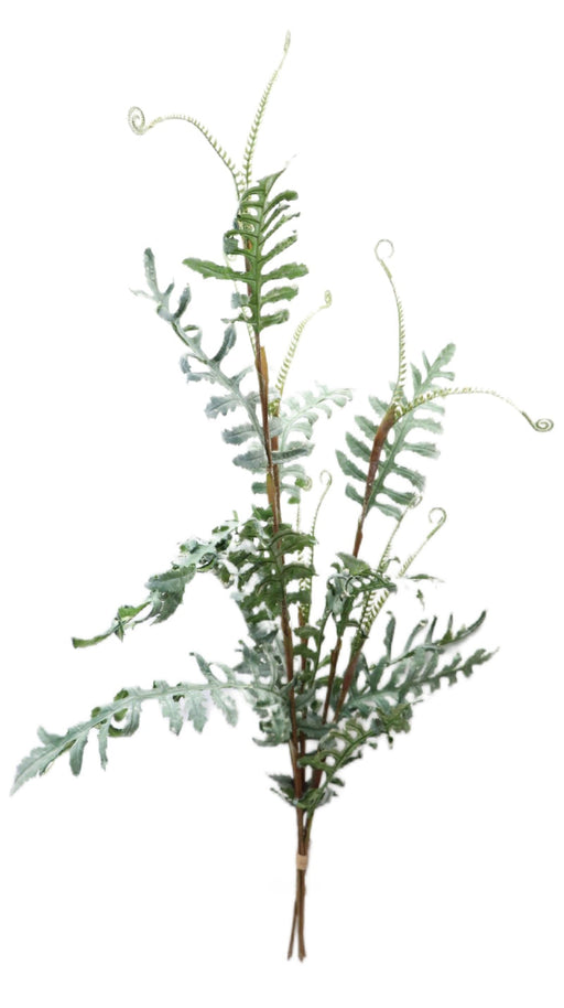 Artificial Dry Fern Bundle - Green (120cm long with 5 stems)