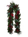 Forest Berry and Pine Cone Garland - Natural (182cm long)
