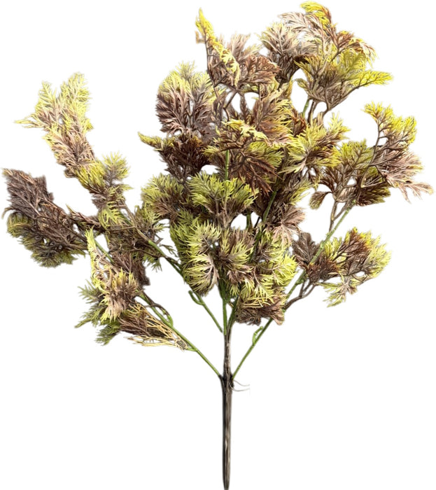 Fern Foliage Bush - Mauve/Grey/Green (50cm long)