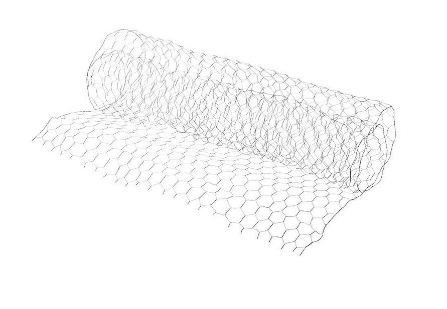 Florist Netting 45cm(18'') x 45.7m(150ft) Galvanised