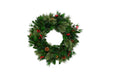 Fantastic Pine Wreath - Green (130 tips, 60cm diameter)