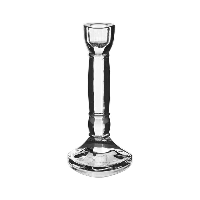 Giselle Glass Candle Stick - Clear (20.5cm long)