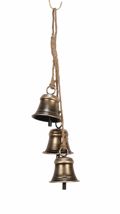 Hanging Bells - Bronze (3 bells, 45cm long)
