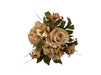 Rose, Hydrangea & Blossom Bunch - Beige/Brown (30cm long)