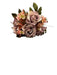 Rose, Hydrangea & Blossom Bunch - Purple (30cm long)