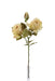 3 Headed Rose Stem - Cream Mix (55cm long, with 3 heads)