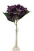 Artificial Hydrangea Stem - Purple (47cm long, 15cm diameter)