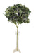 Artificial Hydrangea Stem - Blue/Turquoise (47cm long, 15cm diameter)