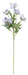 Heleborus Spray - Blue (5 heads, 49cm long)