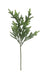 Iced Pine Spray - Green (39cm long)
