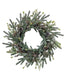 Icy Woodland Pine Wreath - Natural (60cm diameter)