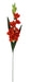 Large Gladiolus Spray - Red/Orange (7 heads, 90cm long)