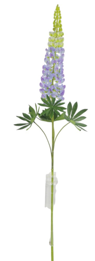 Artificial Lupin Spray - Light Blue/Lilac (102cm long)