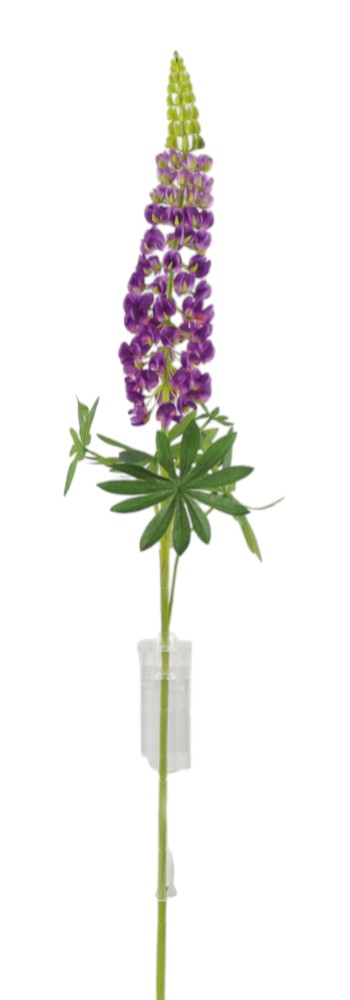 Artificial Lupin Spray - Purple (102cm long)