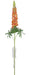 Artificial Lupin Spray - Red/Yellow (102cm long)